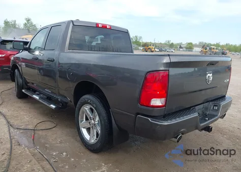 2017 Ram 1500 из США, поврежденный, VIN 1C6RR7FT8HS666358